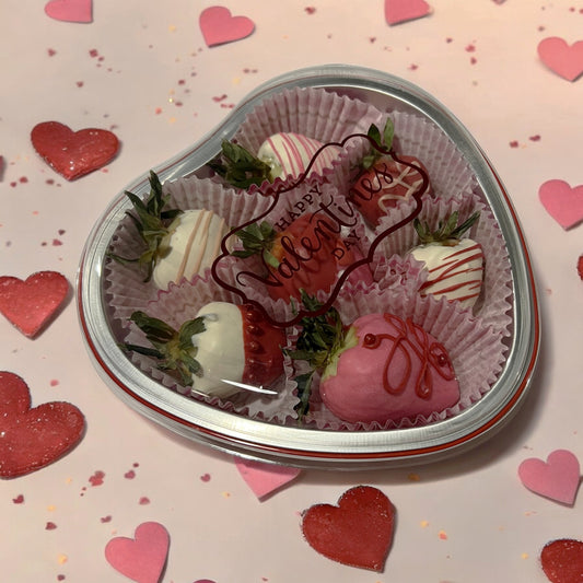 Heart Shaped - Chocolate Covered Strawberries